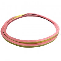 high efficiency standard red rubber V-belt for sale