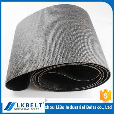 Guangzhou Manufacturers High Strength black PVC Conveyor Belt for Logistic/Iron/Steel Production Line