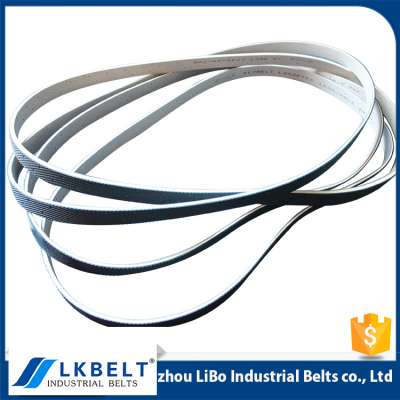 High resilience and strength polyester fiber tensile TPU oil slitting machine belt for Steel plate slitting machine